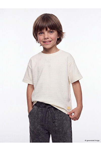 LC Waikiki Alita city: oval neck t-shirt for boys - stand out from the crowd