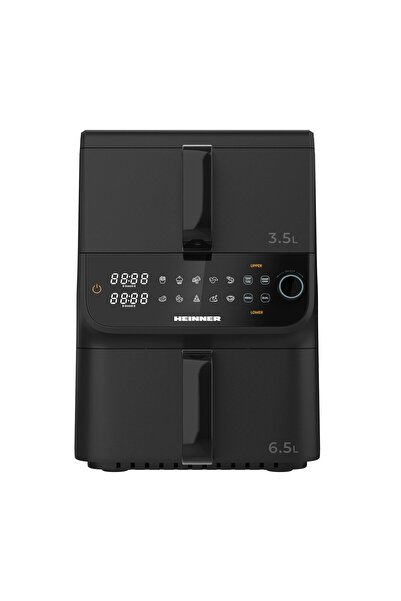 Heinner Φριτέζα ζεστού αέρα διπλής θήκης InnovaCook HAF-C10DBS25BK, 2500 W, 1...
