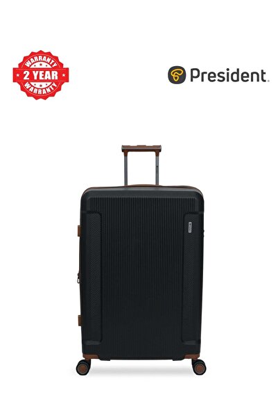 President Premium single Piece PP trolley 28" inch 9898-BLACK