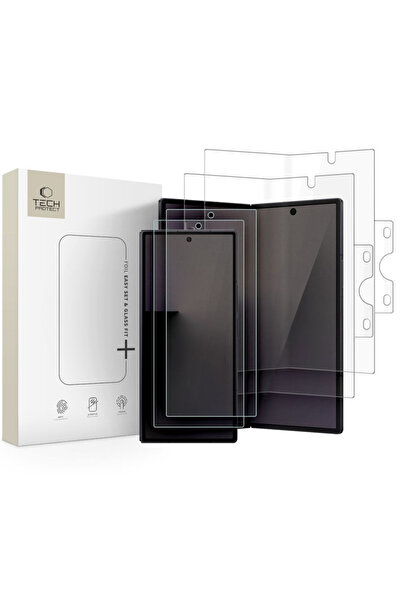 Tech-Protect Easy Set Fit+ 4-σε-1, 2 Γυάλινα + 2 Υδρογελικά, Galaxy Z Fold 8 ...