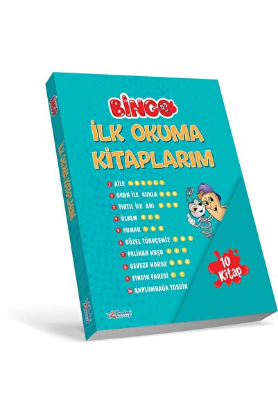 Berkay Yayıncılık 1.SINIF BİNGO İLK OKUMA KİTAPLARIM (10 LU BÜYÜK BOY)