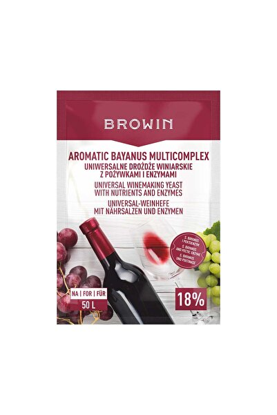 Browin Kit de pornire Aromatic Bayanus Complex. pentru vin 40g