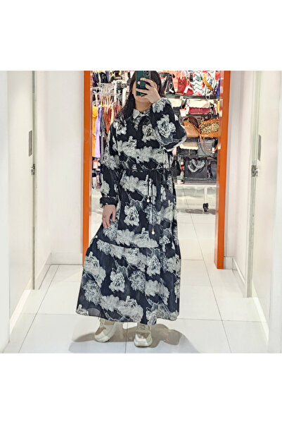 dorbe Women's Floral Long sleeve Maxi Dress
