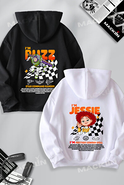 macklin Lover - Friend Couple Combination Jessie and Buzz Back Printed Specia...