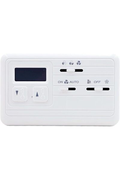 Generic SG00022 Digital Room Thermostat for Fan Coil Units | 3-Speed Fan Cont...