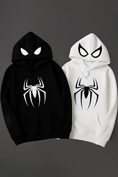 macklin Lover - Friend Couple Combination Spider-Man Logo Printed Custom Desi...
