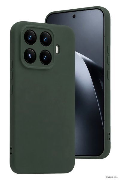 New Face Zngzrmll Mi 17t Pro First Silicone Case - (164145) Dark Green