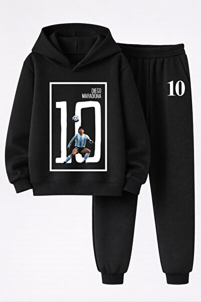 MAGORS Diego Armando Maradona Printed 3-Yarn Quality Sweatshirt and Trackpant...