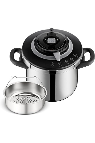 GENERAL Pressure Cooker 10 Liters Clebsu Plus Chef with 4 Cooking Programs, F...