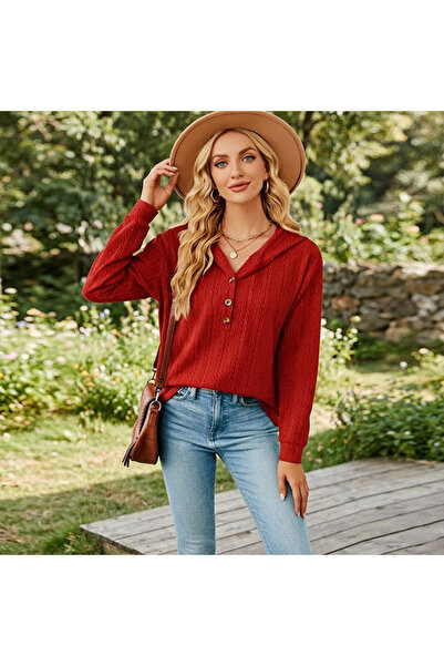 dorbe Women's Red Sweater