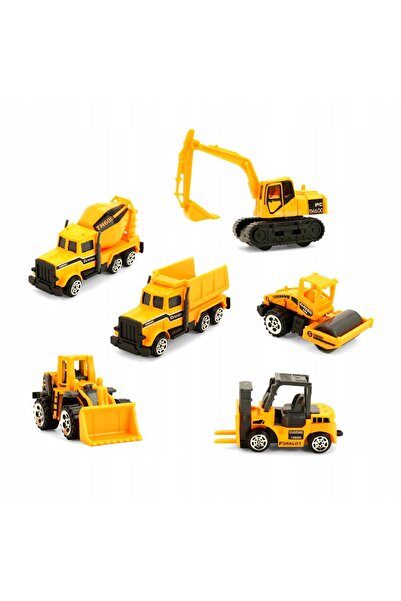 Azaris CAMION DE JUCĂRIE + SET 6 MAȘINI XL, MAȘINI DE CONSTRUCȚII, MAȘINĂ DE ...