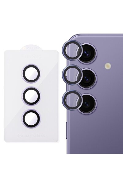 iShield Camera Films for Samsung S24 Plus, Individual Glass Lenses, Transpare...