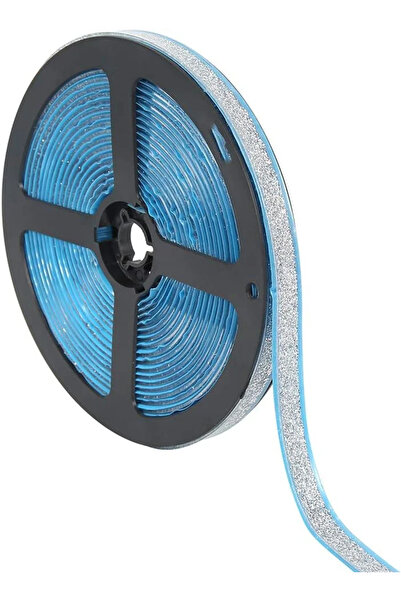 ENZ SHOP Bandă etanșare autoadezivă PVC pentru baie și bucătărie, argintiu, 8...