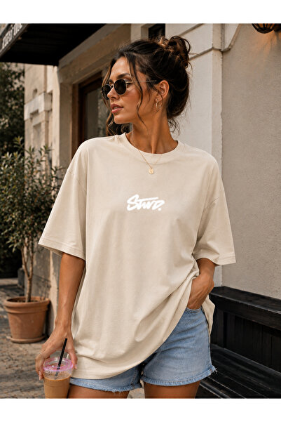 ENB1R MODA Unisex Basic Regular Fit Μπλουζάκι με λαιμόκοψη ποδηλάτου, κοντό μ...