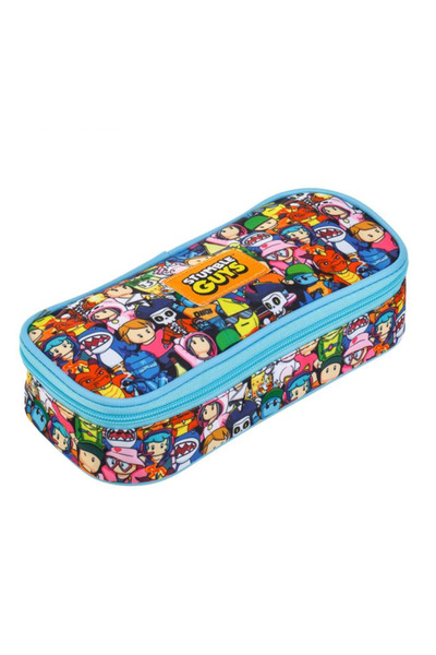 Generic Brand Penar Oval Colorat Stumble Guys 23x5x10cm