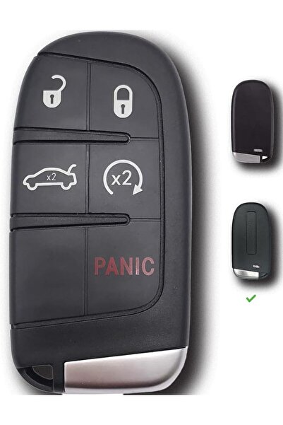 GENERAL Replacement Keyless Entry Remote Shell Case Cover, Fits for Dodge Cha...