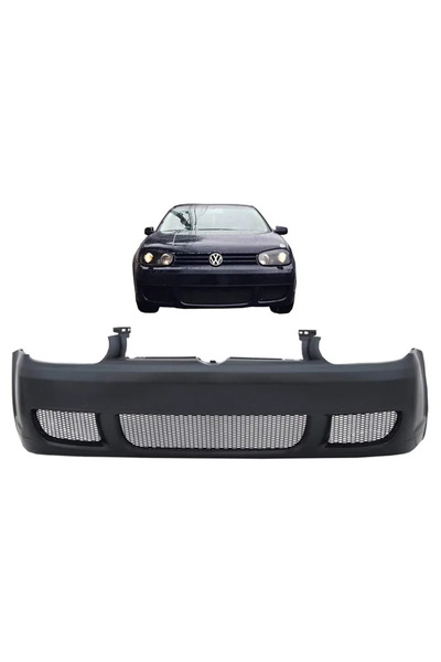 CΑRΝΕR Εμπρός Προφυλακτήρας Για VW Golf IV (4) 98-03 R32 Look Κατασκευασμένος...
