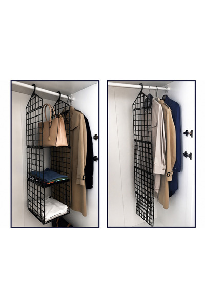 Lerato Dolap İçi Düzenleyici Raf Organizer 110x30x30Cm