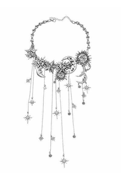 CHARMLUCKY Sun Charm Brand Necklace