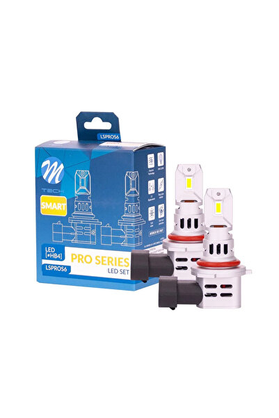 M-TECH Λάμπες Αυτοκινήτου HB4-9006 Canbus LED 6500K Ψυχρό Λευκό 12V 40W 2 τεμ...