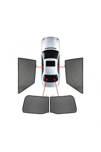 CarShades ΣΚΙΑΔΙΑ ΑΥΤΟΚΙΝΗΤΟΥ ΓΙΑ VW T-CROSS 5D 2018+ - 4 ΤΕΜ. (PVC.VW-TCRO-5-A)