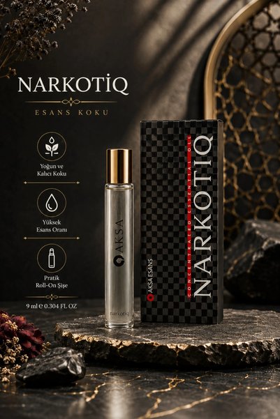 İlkbenaldim Narkotiq Konsantre Roll-On Esans 9 ml – Kalıcı Koku Çeşitleri
