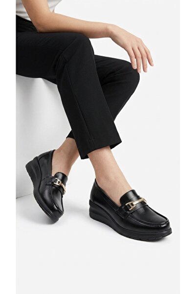 Pierre Cardin Γυναικεία Loafer Μοκασίνια με χοντρή σόλα με αγκράφα χωρίς κορδ...