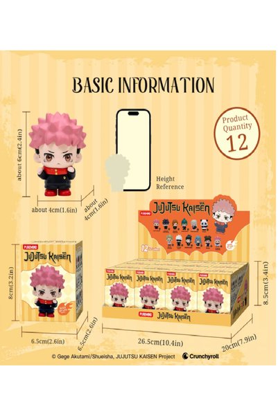 Beta Yayınları Jujutsu Kaisen Mini Figure Blind Box Set Action Figure Lisanlı Figür (2 Adet Gönderilir)