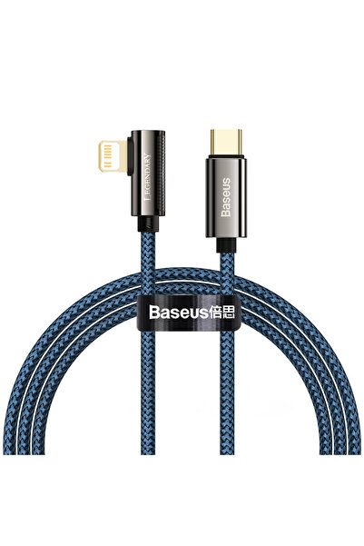 Baseus Cablu USB-C la Lightning Legend Series, PD, 20W, 1m (albastru)
