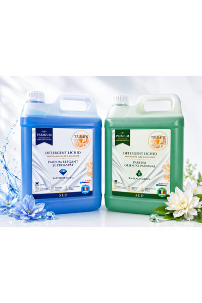 TRUMIX Pachet 2x5L SAPPHIRE OASIS & EMERALD DROPS