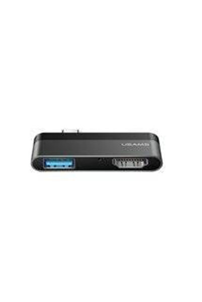 Usams Hub US-S462 TYPE-C USB + HDMI γκρι