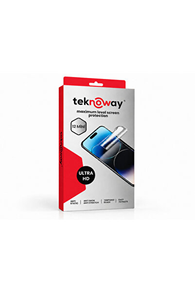 iPhone 12 Mini Antistatik Ekran Koruyucu Ultra HD