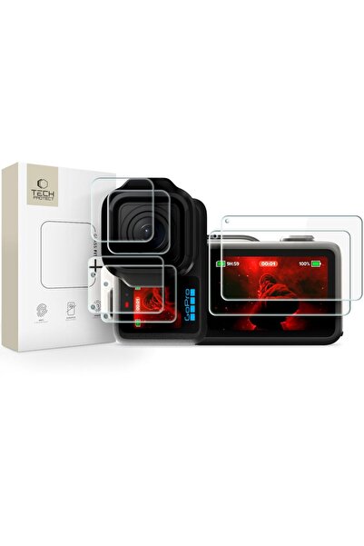 Tech-Protect Σετ 6 τεμαχίων από σκληρυμένο γυαλί και προστατευτική μεμβράνη γ...