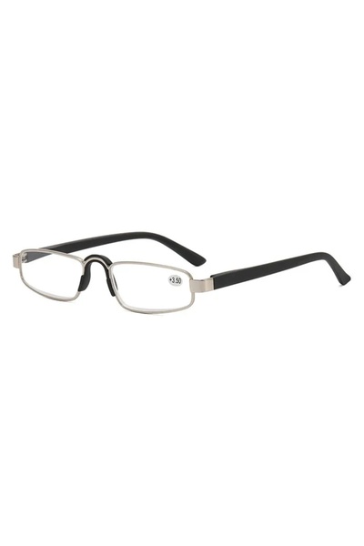 Choice18 +400 BLACK Fashion Narrow Reading Glasses for Men Women Vintage Clas...