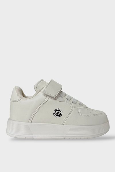 Jagulep Children's Velcro Faylon Tan Sports Shoes Beige