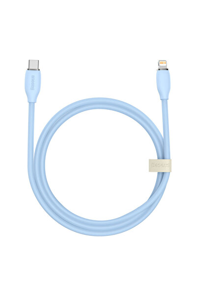 Baseus Cablu Baseus, USB tip C - cablu Lightning 20W, 1,2 m lungime Jelly Liq...