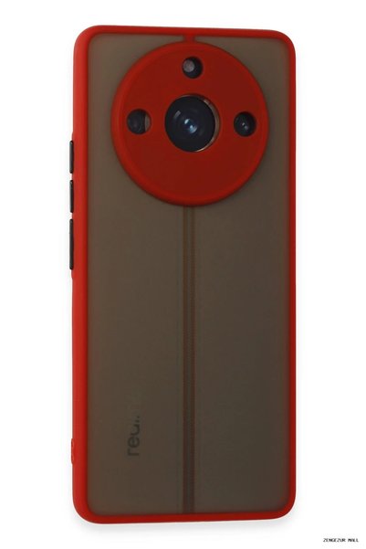 New Face Zngzrmll Realme 11 Pro Case Montreal Silicone Cover (172824) - Red