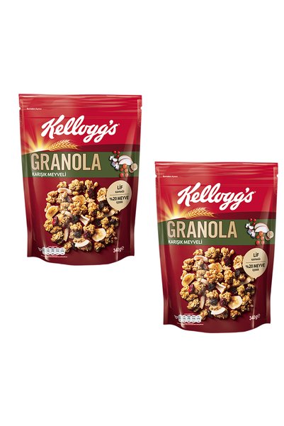 Generic Brand كيلوغز جرانولا بالفواكه 340 جرام × 2