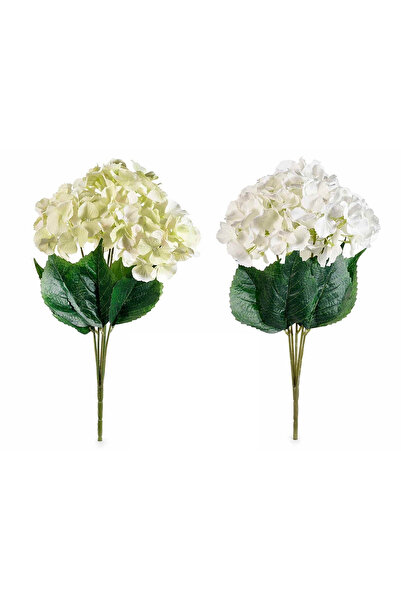 Adeco Set of 2 Artificial Hydrangeas 47 cm