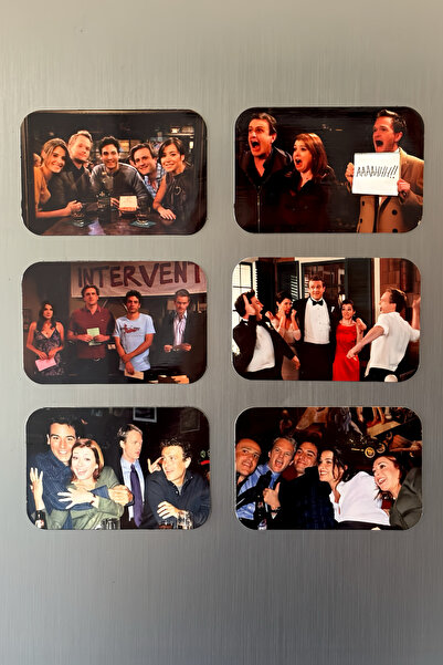 Cool Stuff Studio How I Met Your Mother 6'lı Buzdolabı Magneti