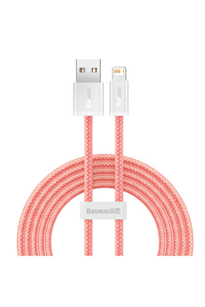 Baseus Cablu Dynamic USB la Lightning, 2.4A, 1m (portocaliu)