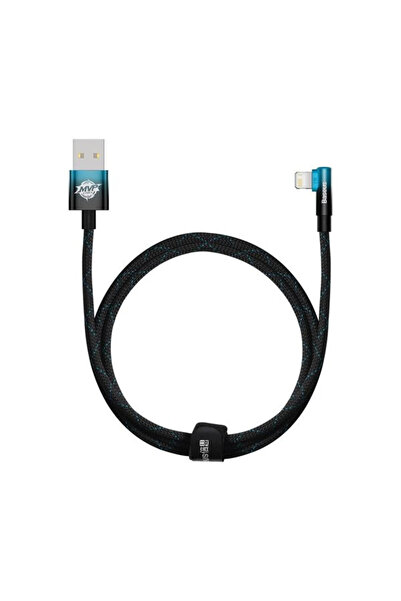 Baseus Καλώδιο 90 MVP 2 με γωνιακό βύσμα και πλευρικό USB / βύσμα Lightning 1...