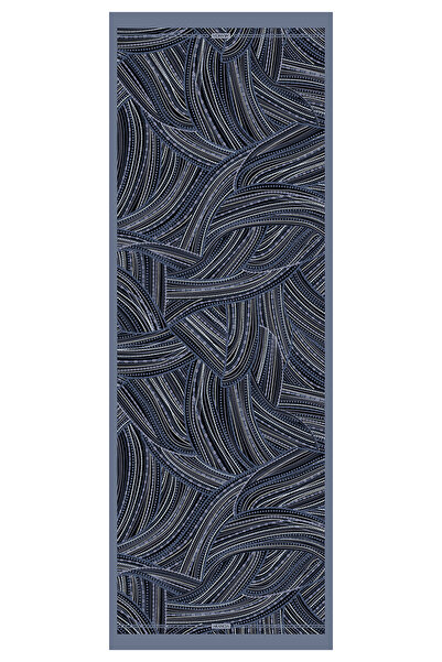 Arancia شال أزرق 70X200 بيور تاتش
