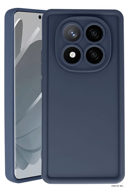New Face Zngzrmll Redmi Note 14 Pro 4g Case Viera Silicone (173457) - Navy Blue
