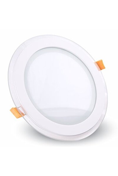 V-TAC Corp de iluminat LED rotund integrabil 6W 6400K alb rece, sticlă