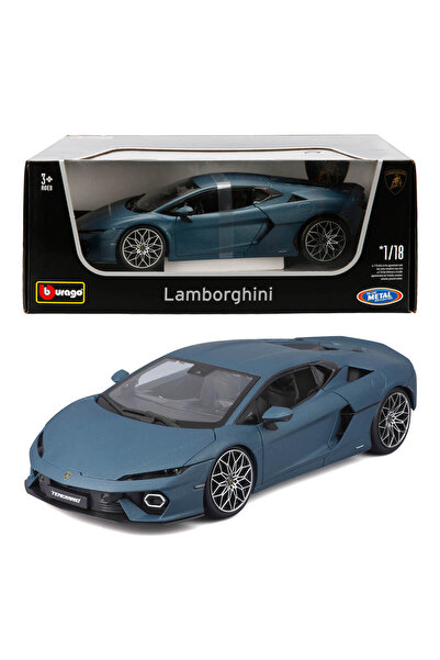 Burago 1:18 Lamborghini Temerario 2025 Model Araba - Mavi
