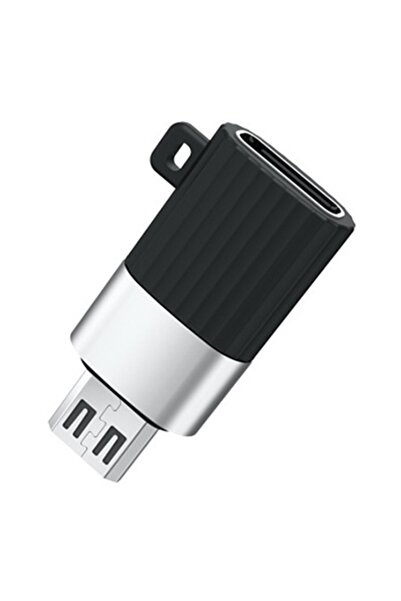 Xo ADAPTOR MICRO USB LA TIP C - NEGRU