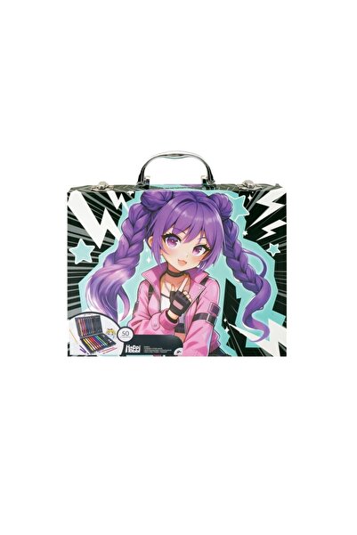 As HAPPI HOBBI ART CASE SET DE DESEN DELUXE CU 50 DE ACCESORII MANGA