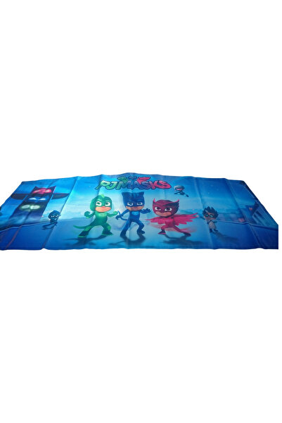 PJ Masks Banner pentru petrecere PJ Masks, 80 x 120 cm, poliester, multicolor