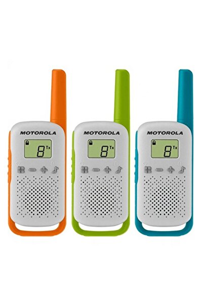 Motorola ΣΕΤ ΑΣΥΡΜΑΤΩΝ ΡΑΔΙΟΦΩΝΩΝ PMR 3 ΤΕΜΑΧΙΩΝ T42